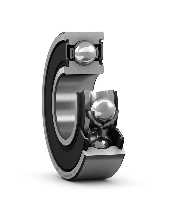 SKF深沟球轴承橡胶密封系列